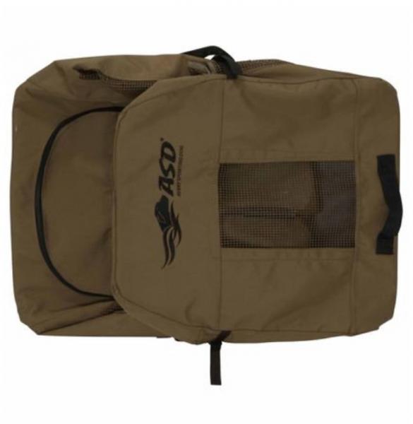 Transportabler Zwinger Stoffzwinger Quick Set Reise-Kennel Marsh Brown
